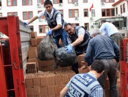 Tuğla Yüklü Kamyonda 75 Kilo Uyuşturucu Ele Geçirildi