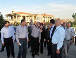 Başkan Gökçek İnceleme Gezilerini Sürdürüyor