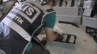 Akülere Gizlenmiş Eroin