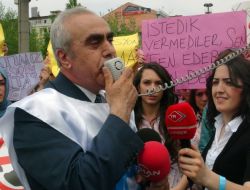Formasyon İsteyen Dpü Öğrencileri Eylem Yaptı