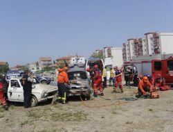 Çanakkale’de Afet Arama Ve Kurtarma Tatbikatı Yapıldı