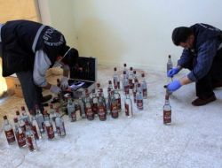 Mersin’de 18 Bin Şişe Sahte Rakı