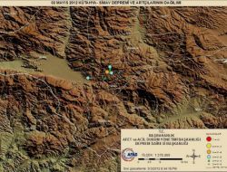 Simav'da 5 Artçı Sarsıntı Meydana Geldi