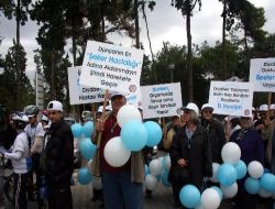 Çanakkale'de Diyabet Yürüyüşü Düzenlendi