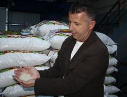 İpsala’da Üretilen Kokulu Pirinç Piyasaya Çıkıyor