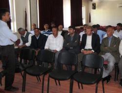 Sason’da Çilek Yetiştiricilerine Seminer Düzenlendi