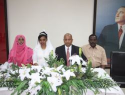 Somalili Profesör Kasım Burdur'da Evlendi