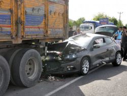 Hurdaya Dönen Otomobilden Sağ Çıktı