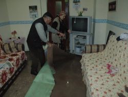 Kırşehir’de Yağmur Sele Dönüştü