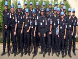 Türk Polisi Sudan'da  Göz Dolduruyor