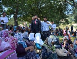 Manisa’nın Şatırlar Köyünde Hayır Yemeği Düzenlendi