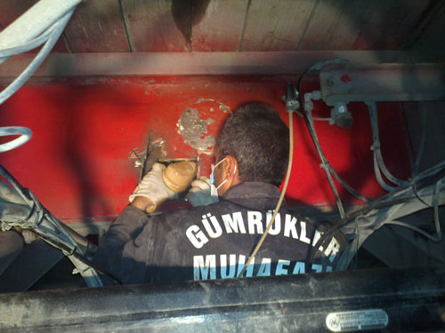 Gürbulak'ta Eroin Operasyonu