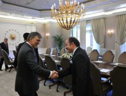 Türk Dünyası Belediyeler Birliği Heyetini Kabul Etti