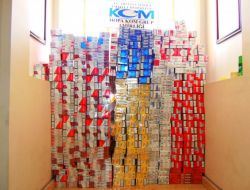 Hopa'da Gümrük Kaçağı Sigara Operasyonu