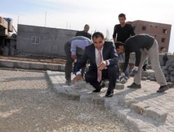 Silopi Parke Taşıyla Toz Ve Çamurdan Kurtuluyor