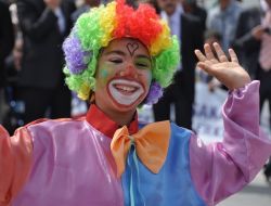 Engelliler Haftası’nda Engelli Palyaçolar Büyük İlgi Gördü