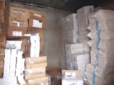 396 bin 500 paket kaçak sigara