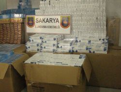 Hendek'te 96 Bin 630 Paket Kaçak Sigara