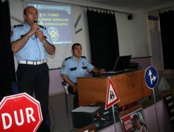 Midyatlı Öğrenciler Trafik Konusunda Bilgilendirildi