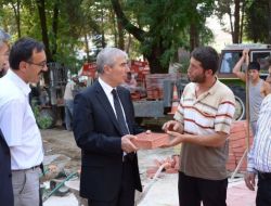 Başkan Yenihan, Kültür Park'ta Yapılan Çalışmaları İnceledi