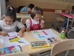 Düzce'de Anaokulları Arası Resim Yarışması Düzenlendi
