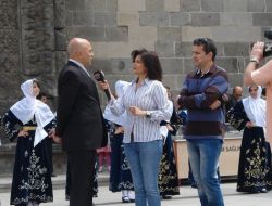 Yakutiye Kent Meydanı'nda Erzurum Belgeseli Çekildi