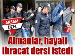 Almanlara hayali ihracat dersi
