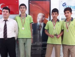 Saffetli Öğrenci Komatya'dan Altınla Döndü