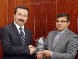Selçuk Üniversitesi Rektörü Prof. Dr. Hakkı Gökbel, Beyşehir'de