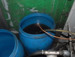 Tır Garajına Akaryakıt Operasyonu