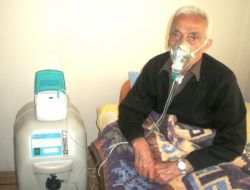 Kablo Hırsızları Makineye Bağlı Akciğer Hastasını Zor Durumda Bıraktı