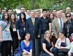 Vali Kahraman Ve Başkan Uğurlu Makedonya Heyetini Uğurladı