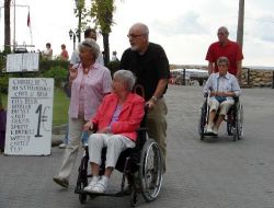 Engelli Turistler, Side Antik Kent'i Gezerken Engelleri Rahatlıkla Aşabilecek