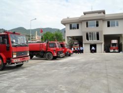 Alanya İtfaiyesi Tam Donanımlı Hizmet Binasına Taşındı