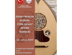 Öğretmenler Korosu'nun İlk Konseri