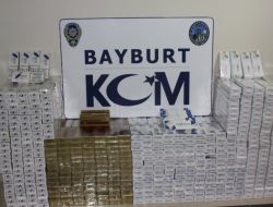 Bayburt'ta Kaçak Sigara Operasyonu
