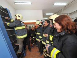 İşitme Engellilerden İtfaiyeye Ziyaret