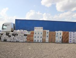 Şanlıurfa'da 200 Bin Paket Kaçak Sigara