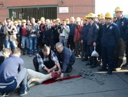 Grizu Şehitleri Anısına Kurban Kesildi!