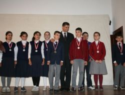 Gerede'de 2. Yapılan Sayısal Bilimler Olimpiyatı'nın Ödül Töreni Yapıldı