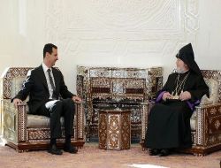 Katolik Ermeniler, Suriye Cumhurbaşkanı Esad İle Görüştü