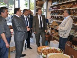 Malatya Belediye Başkanı Çakır, Esnafı Ziyaret Etti