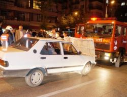 Seyir Halindeki Otomobilde Yılan Paniği