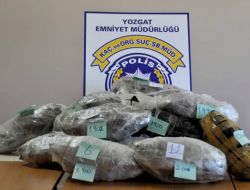 Yozgat’ta 41 Kilogram Kubar Esrar Ele Geçirildi
