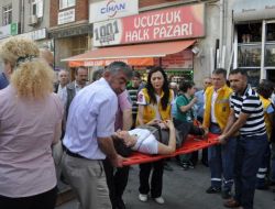 Otomobilin Çarptığı Yaya Yaralandı