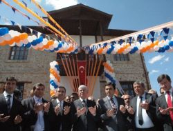 Ağalar Konağı Kültür Evi'nin Temeli Atıldı