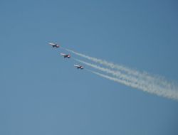 Türk Yıldızları, Samsun Semalarında Prova Uçuşu Yaptı