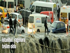 İstanbul’da Sağanak Yağmur