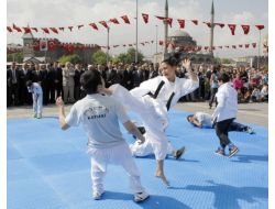 Kayseri’de 19 Mayıs Gençlerin Gösterisiyle Kutlandı