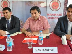 Bölge Baroları Başkanları Hakkari’de Toplandı